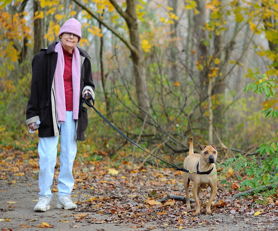 Nena @ 13 Nov 09, Moms last walk with us